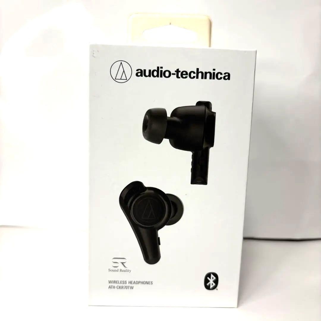 『新品未開封未使用」audio−technicaATH-CKR70TWBLACK