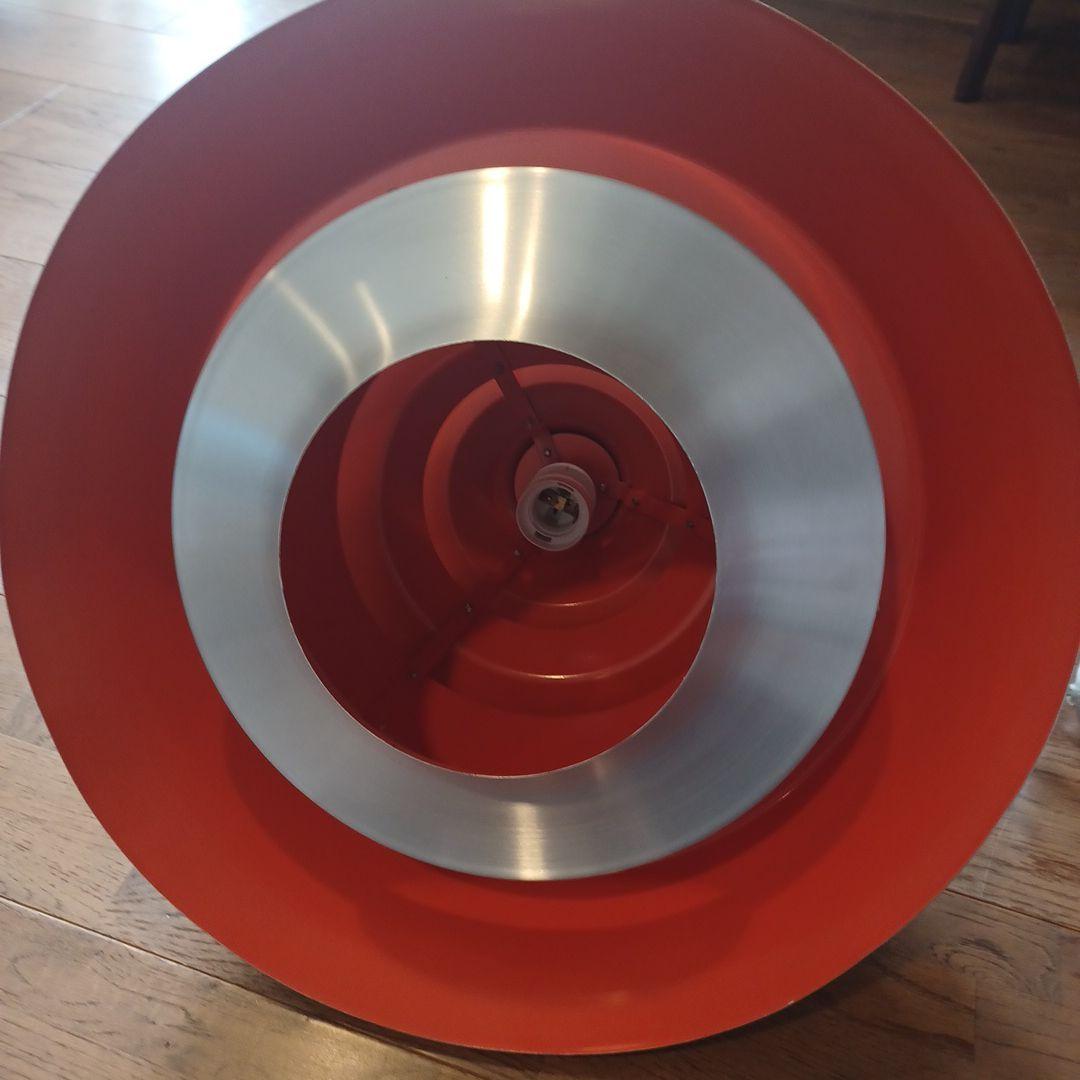 シルバー・オレンジペンダントライト