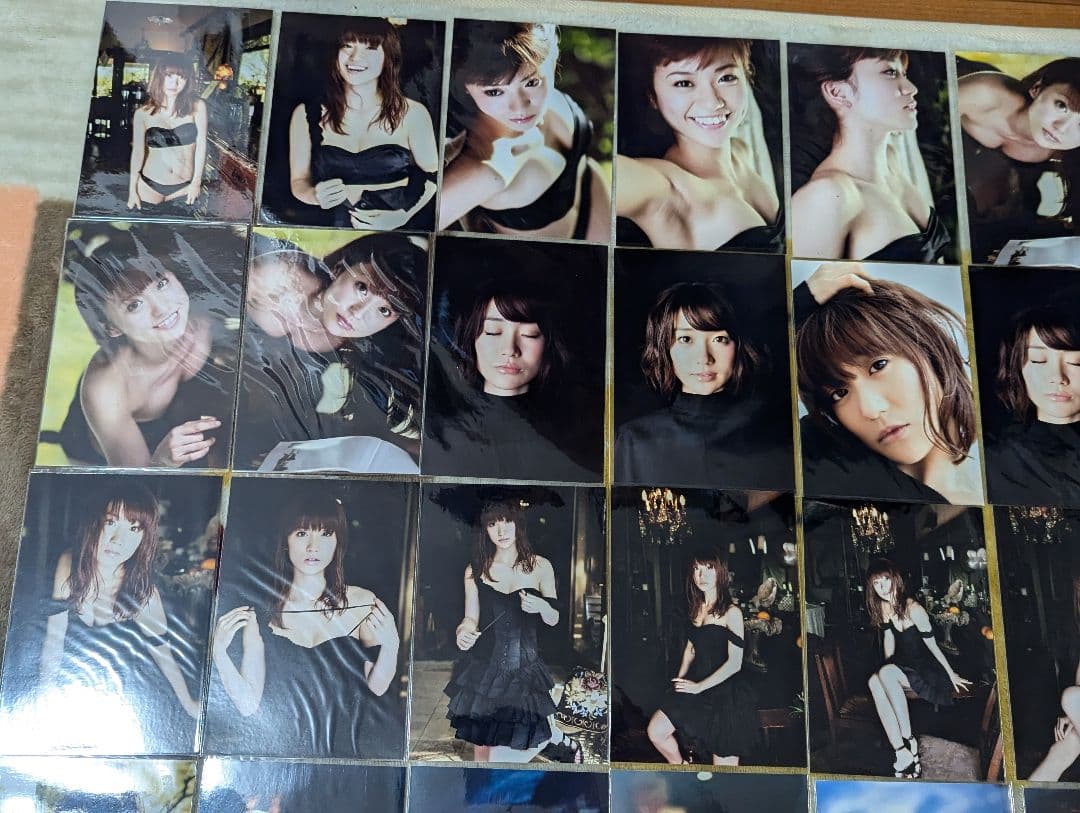 貴重 非売品 美品 オフショット 生写真 無修正 70枚 大島優子①