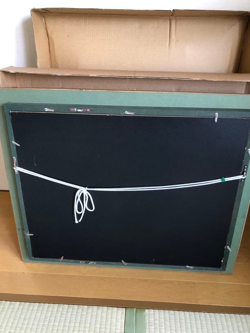 装飾的なゴールドの油彩額縁