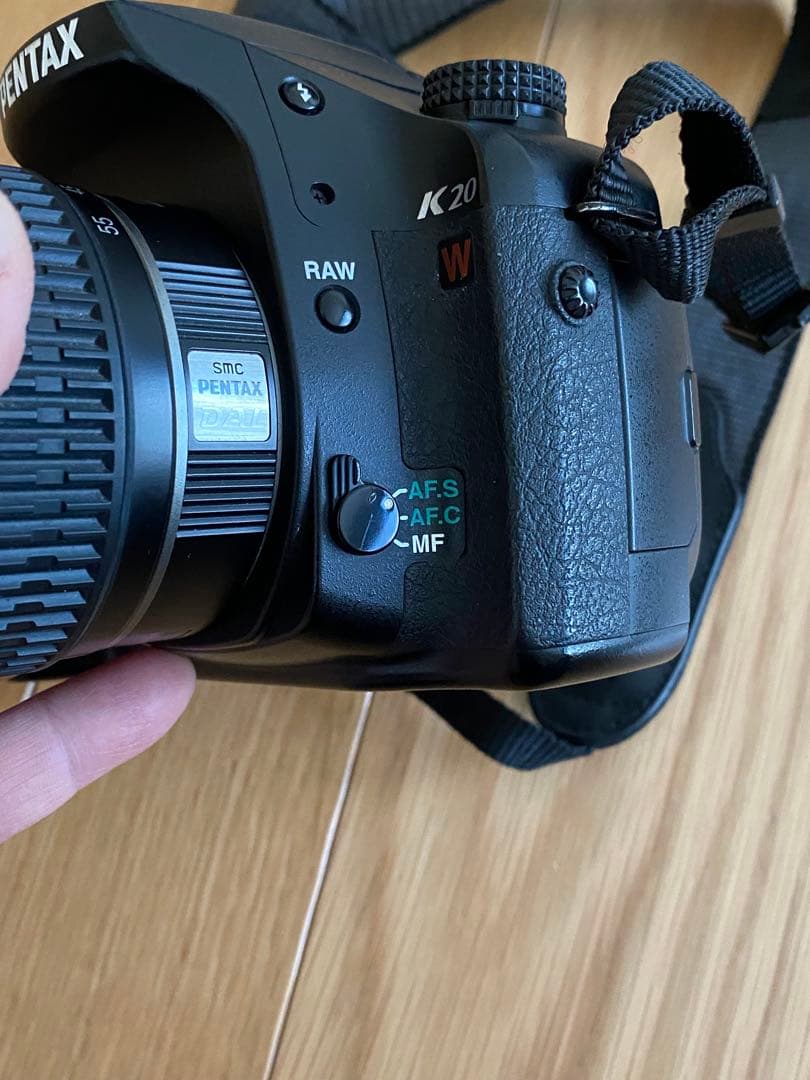 PENTAX K20D W デジタル一眼 18-55 DALレンズ付　動作品