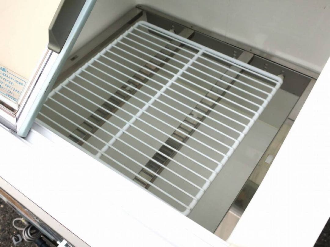 SANYO 冷凍庫 ガラス蓋付き　ディッピングケース　冷凍ショーケース　アイス