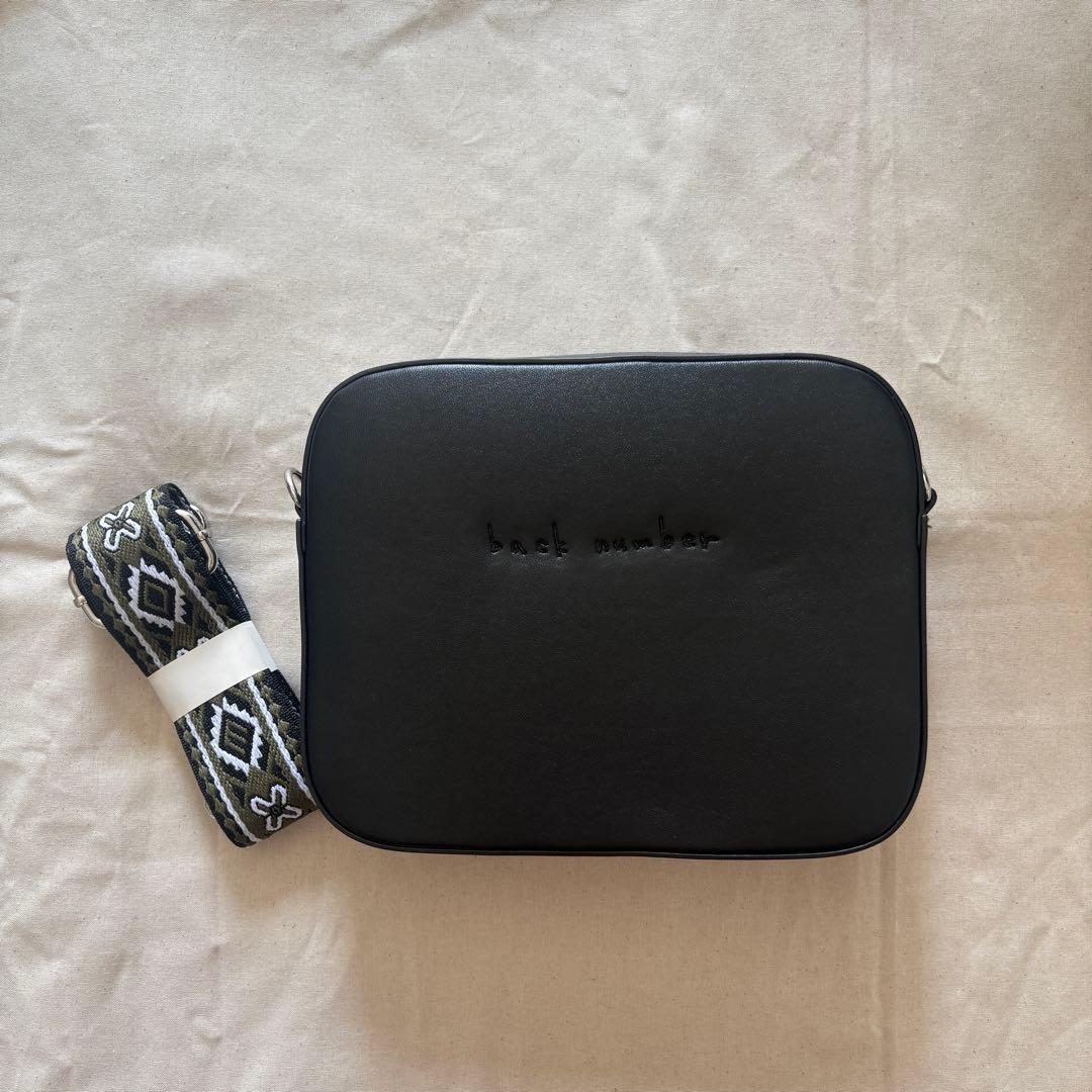 back number 別注ギターストラップ風バッグ/one room ver.