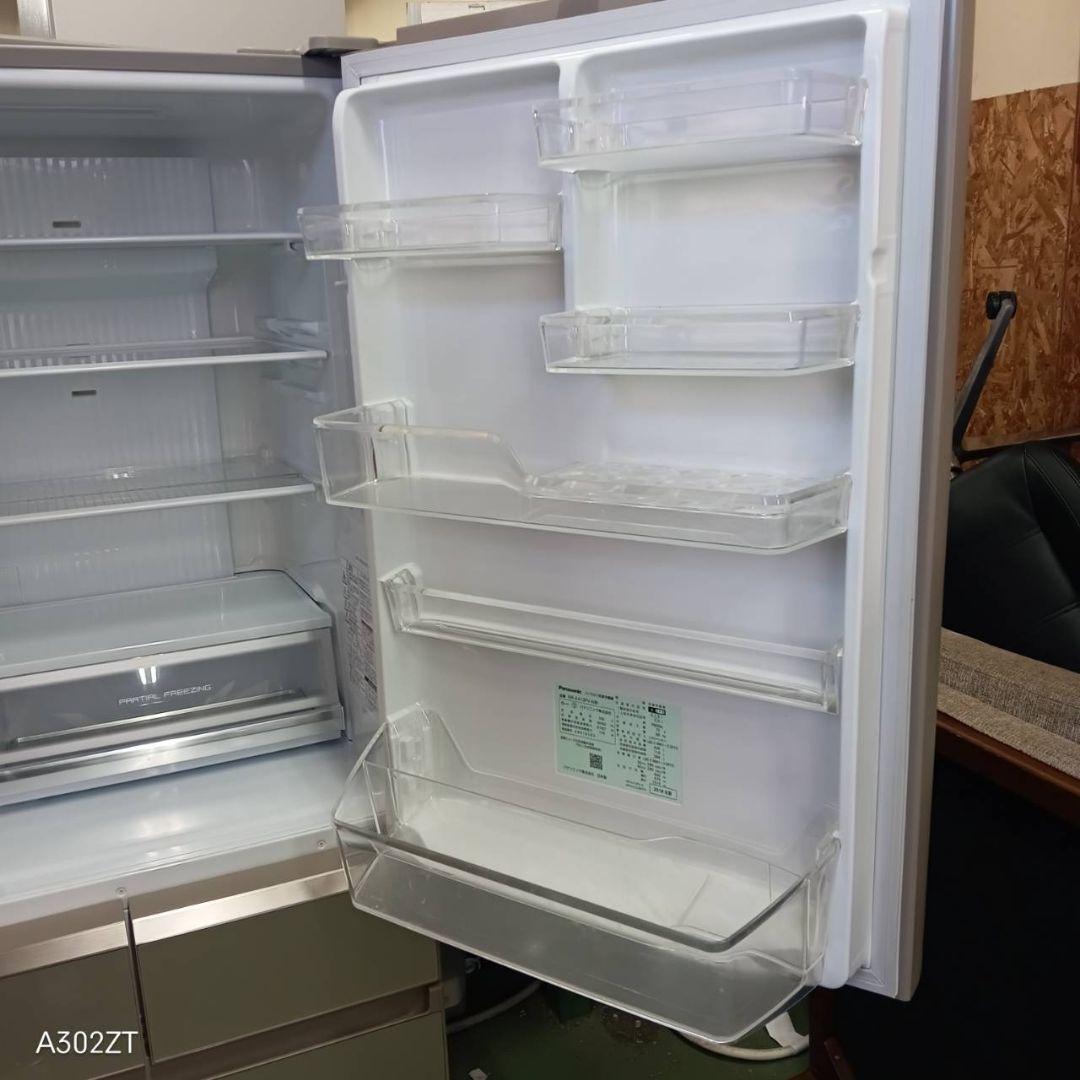 446 送料設置無料 Panasonic　自動製氷機能付き大型冷蔵庫　406L