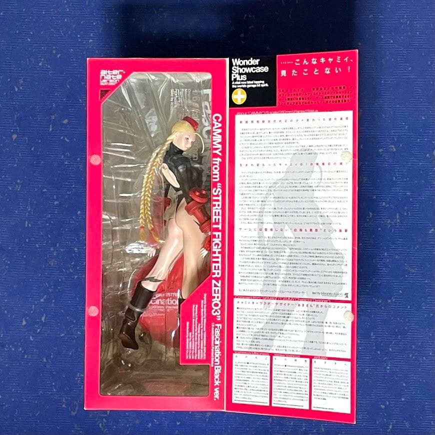 海洋堂　ストリートファイターZERO3　キャミィ　1/6　スケールセット