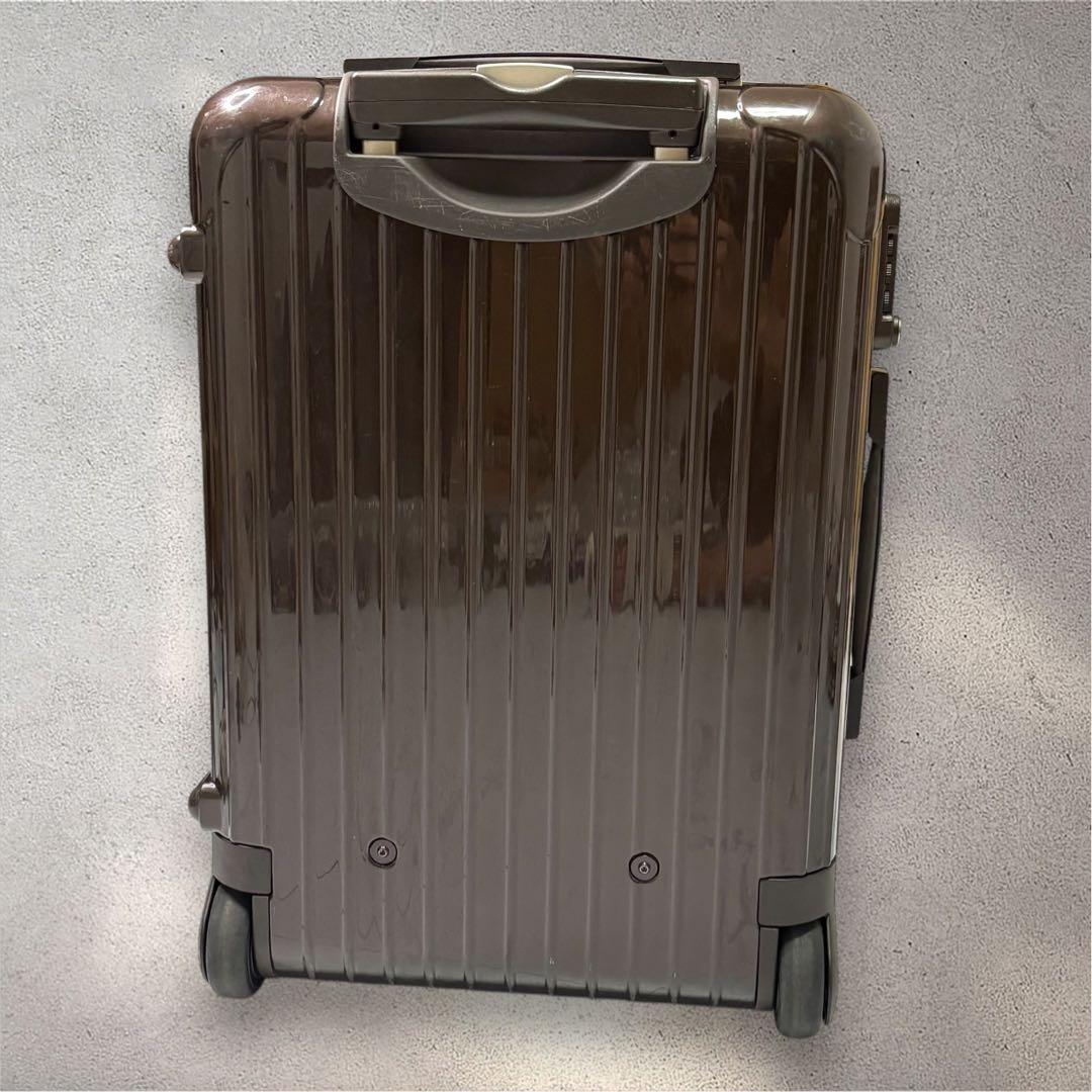 リモワ サルサデラックス キャリーケース 2輪 ブラウン 約35L スーツケース