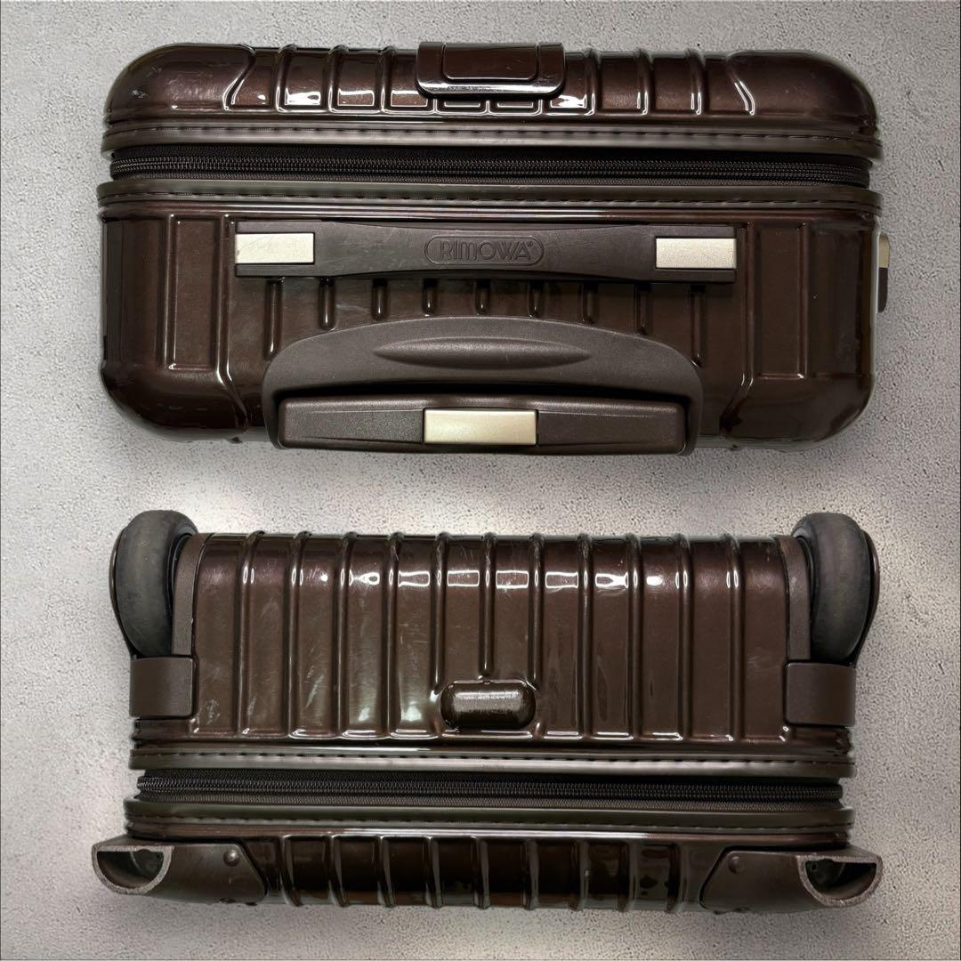 リモワ サルサデラックス キャリーケース 2輪 ブラウン 約35L スーツケース