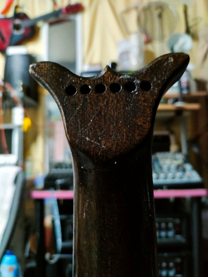 アリア.シンソニード.6弦エレキギター ダークブラウン