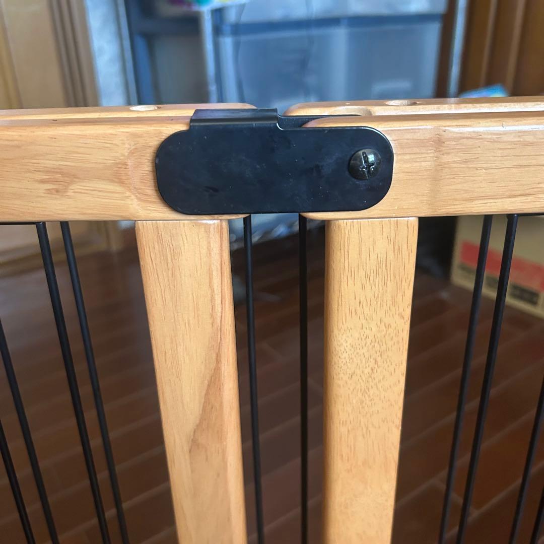 【Richell】リッチェル 木製おくだけスイングペットゲート