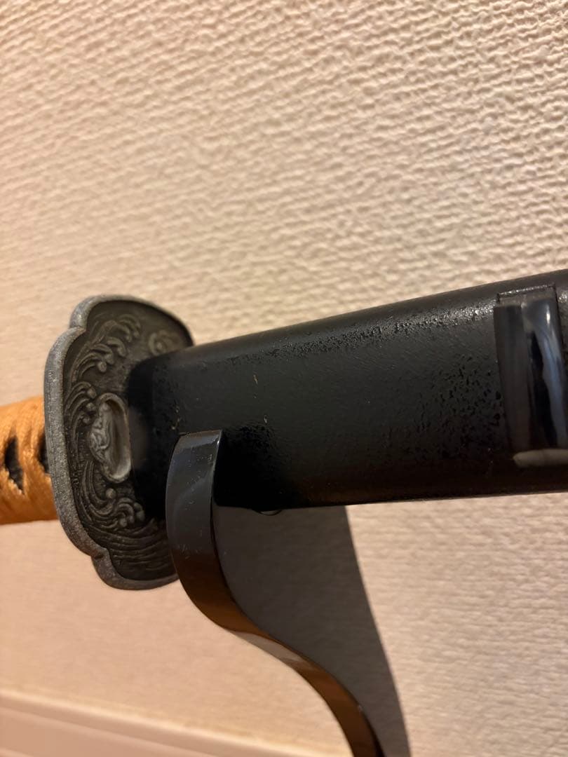 高級模造刀 金影龍 美術刀 乱れ波紋 居合練習刀