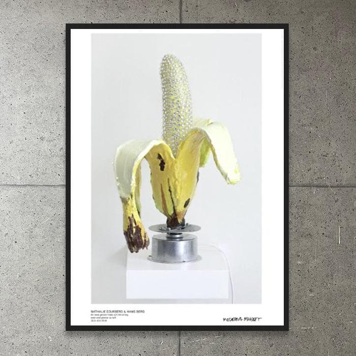 額装済/Banana/ジュールベリ ベルク/インテリア/ポスター/アート