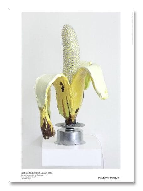 額装済/Banana/ジュールベリ ベルク/インテリア/ポスター/アート