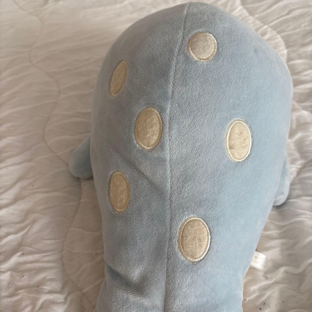 希少　まめゴマ　水色(あまゴマ) ぬいぐるみ