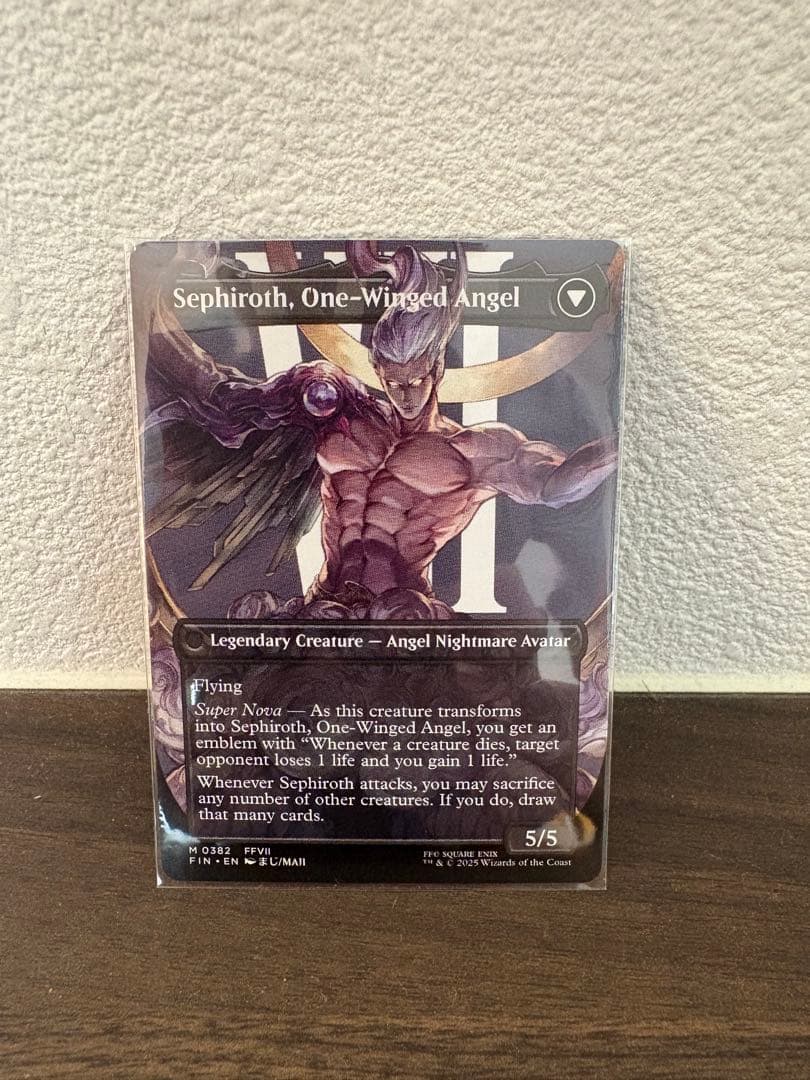 威名のソルジャー、セフィロス　英語版