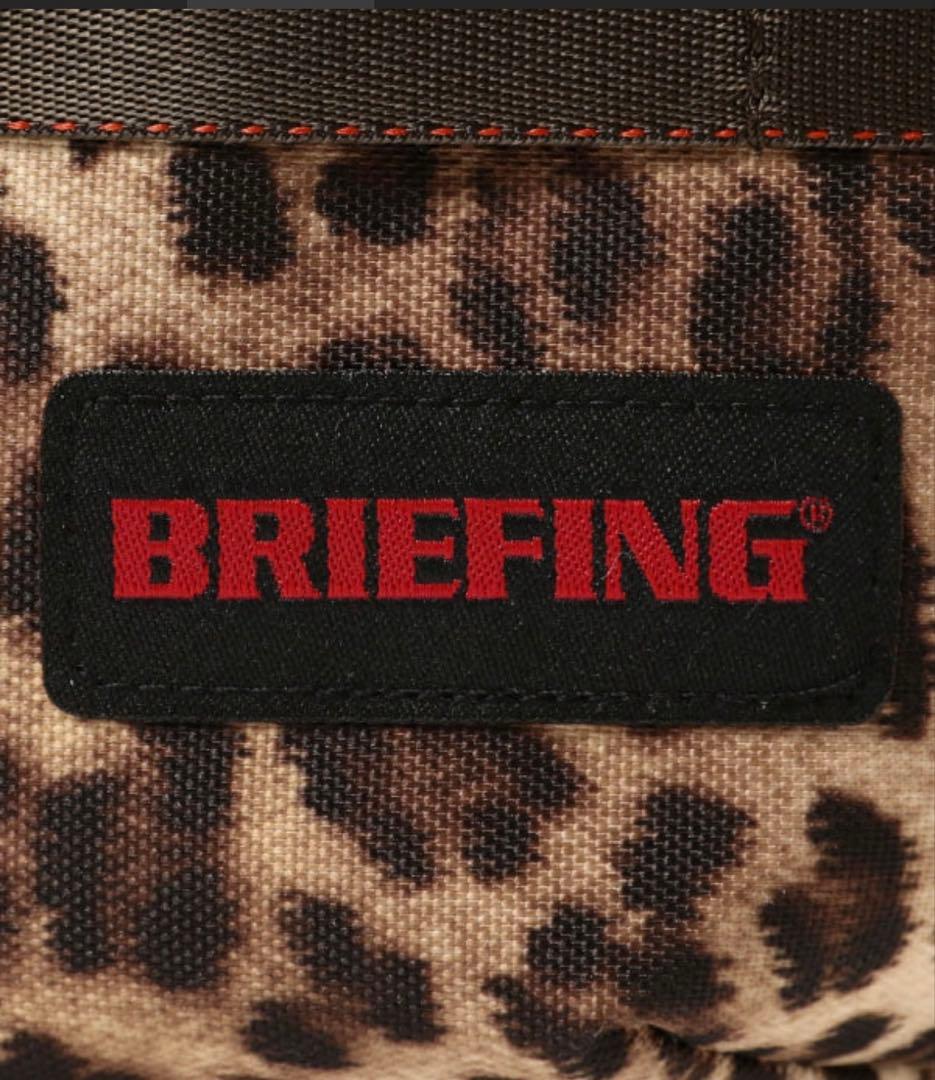 ジョービームスボーイ【別注】BRIEFING ヘルメットバッグ レオパード