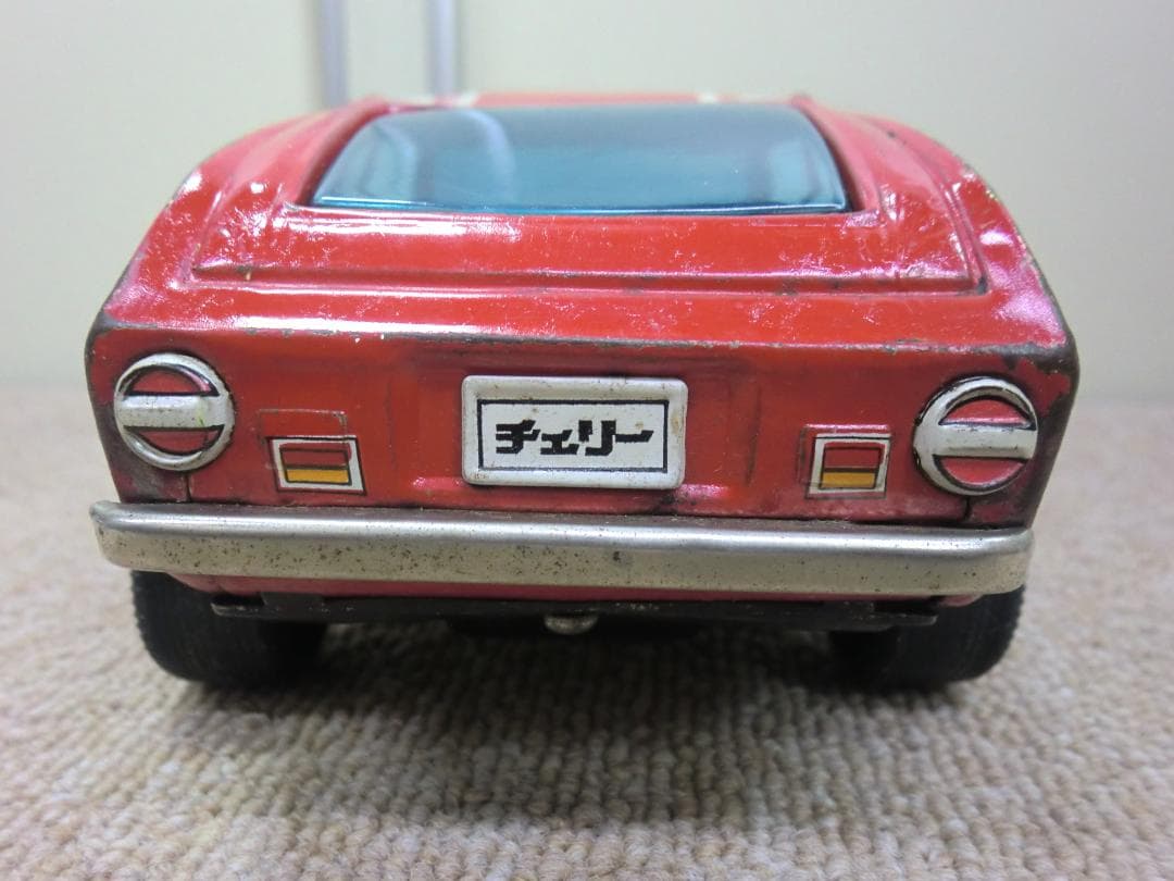 【昭和レトロ】日産 チェリークーペ X1　ブリキ自動車 ヴィンテージ