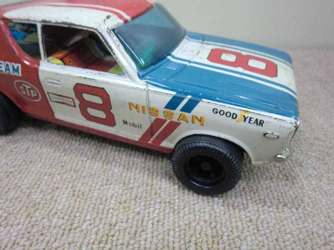 【昭和レトロ】日産 チェリークーペ X1　ブリキ自動車 ヴィンテージ