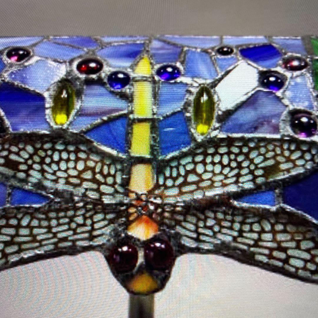 ステンドガラス　ランプ　ティファニー卓上ランプ