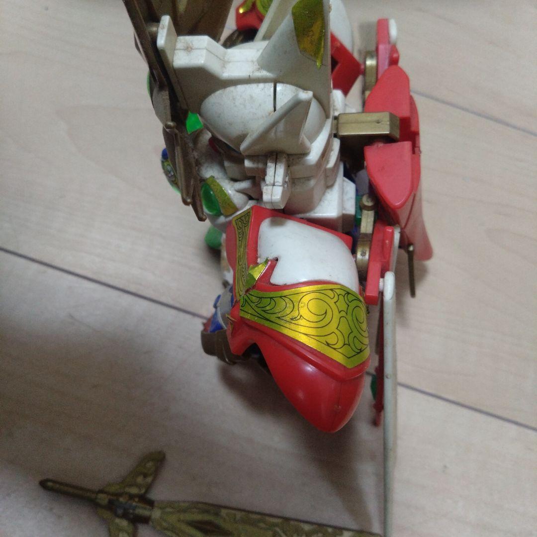 ビ*ー様 元祖SDガンダム　プラモデル　戦神機キングシャッフル　組立済み