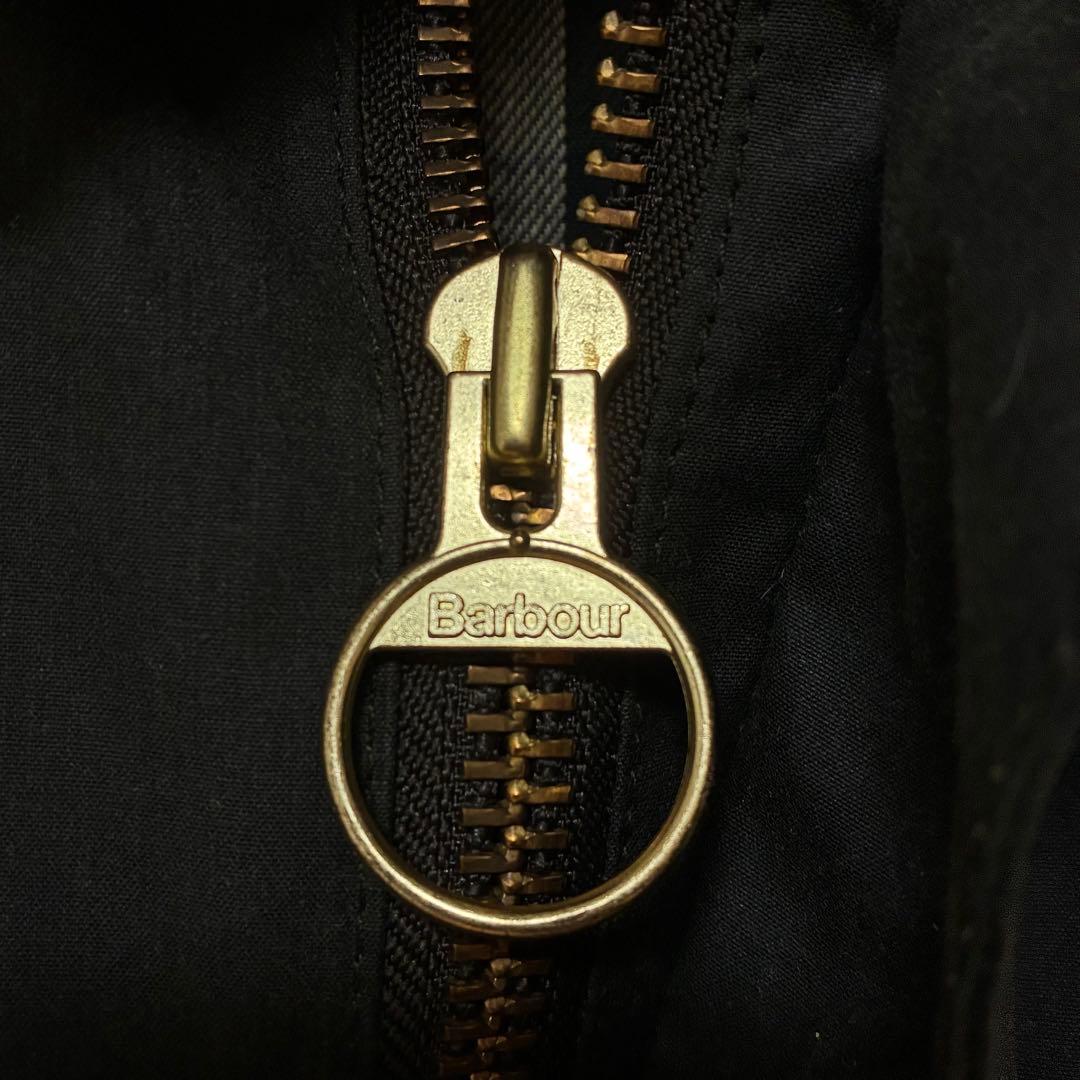 ダークグリーン コーデュロイ襟ジャケット　バブアー　barbour