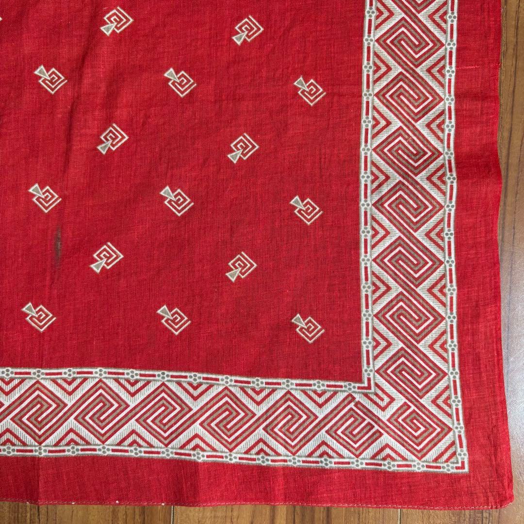 スペシャル ターキーレッド ビンテージ バンダナ vintage bandana