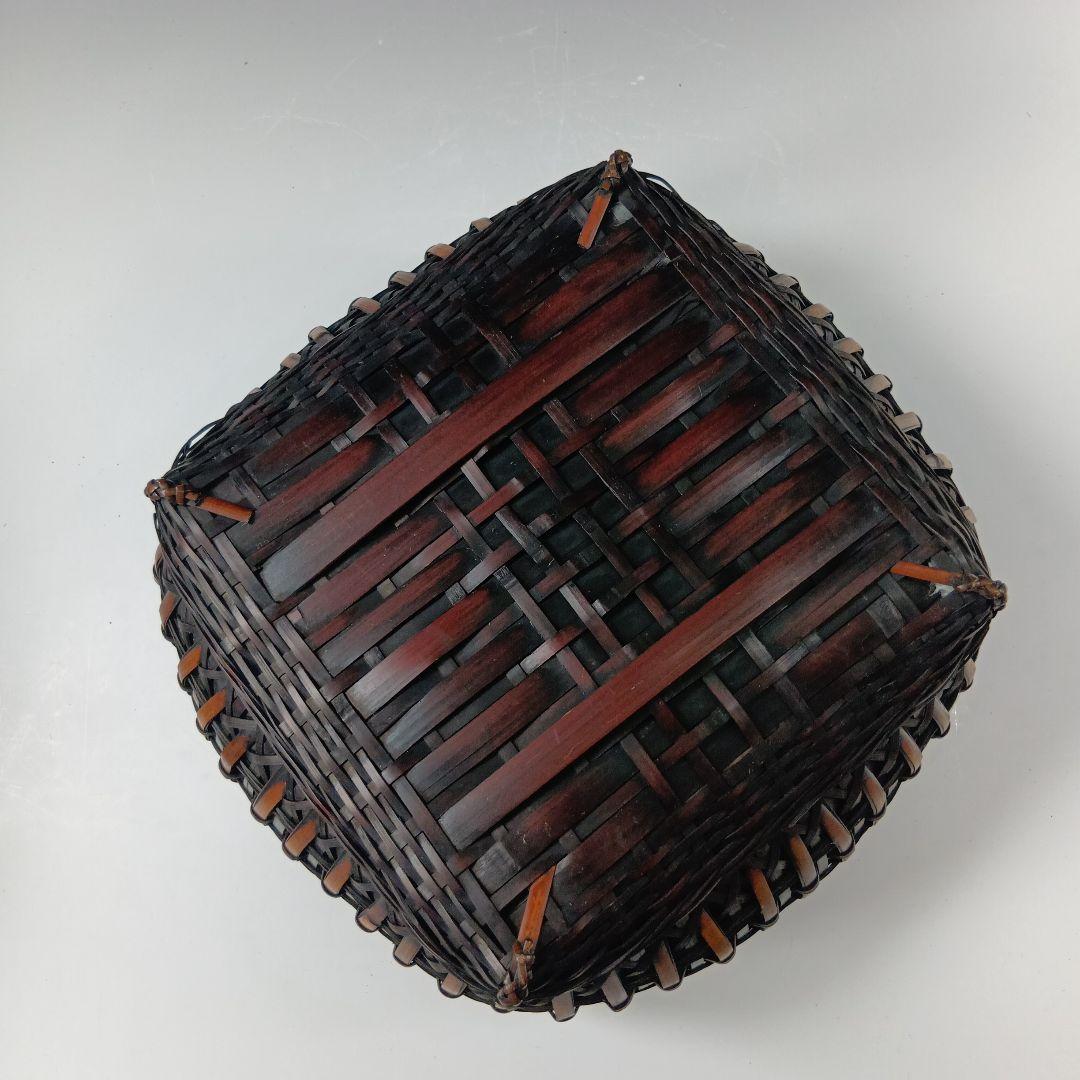 茶道具　竹製　炭籠　2個おまとめ