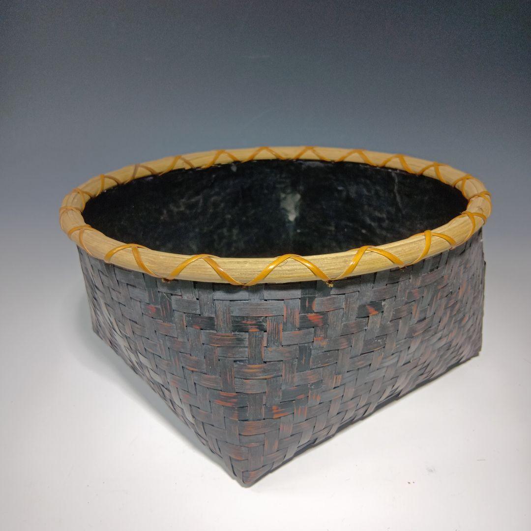 茶道具　竹製　炭籠　2個おまとめ