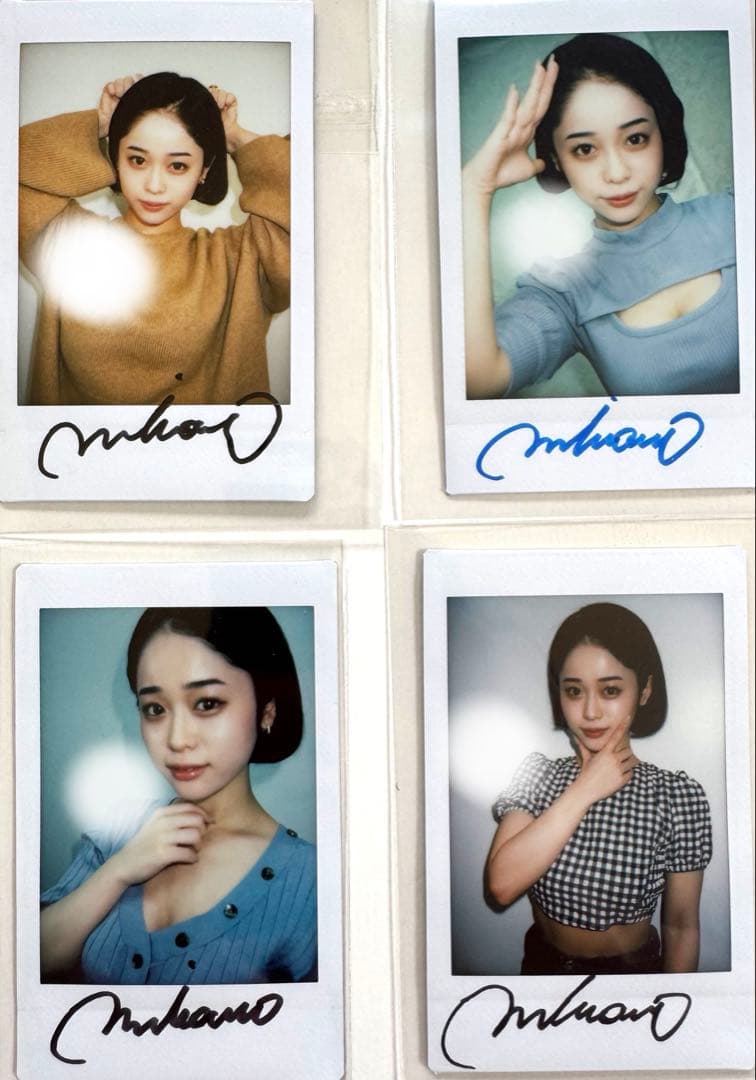 MINAMOサイン有りチェキ 4枚セット②