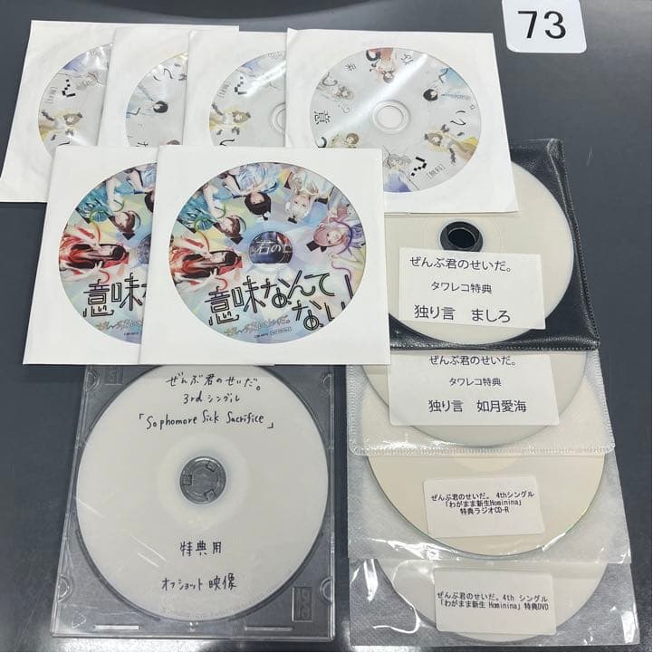 ぜんぶ君のせいだ。グッズ