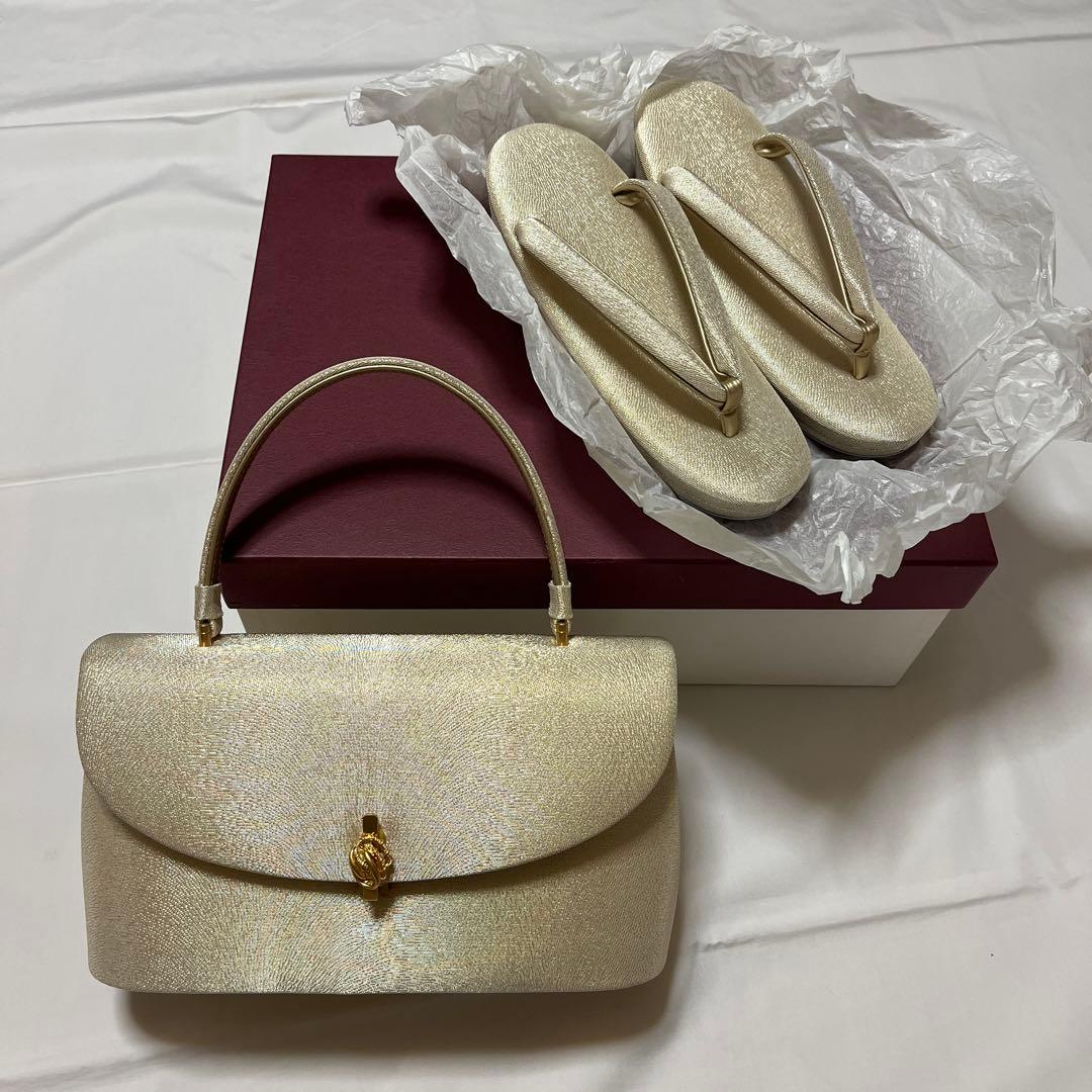 【最終値下げ】草履と和装用バッグのセット 伊と忠