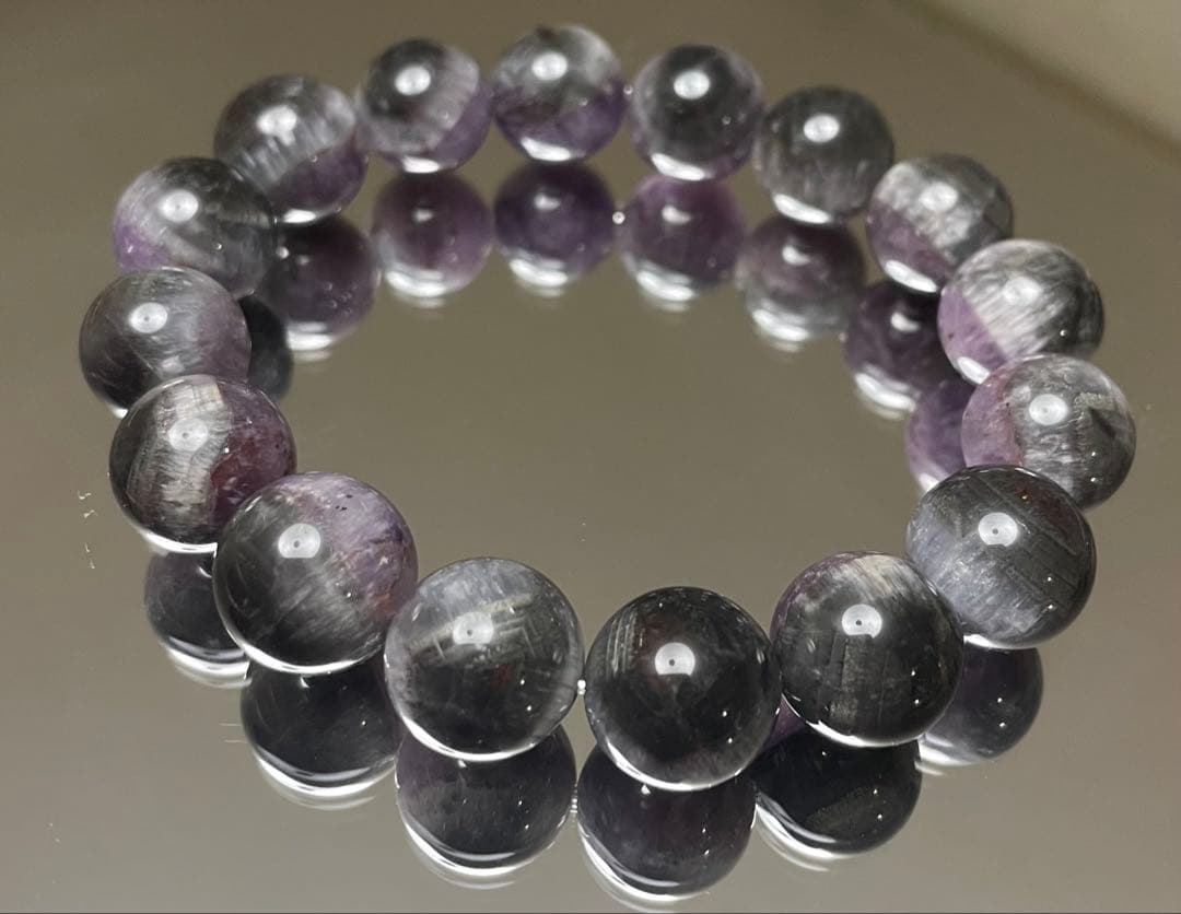 レア　高品質　天眼模様　オーラライト 約13.2mm