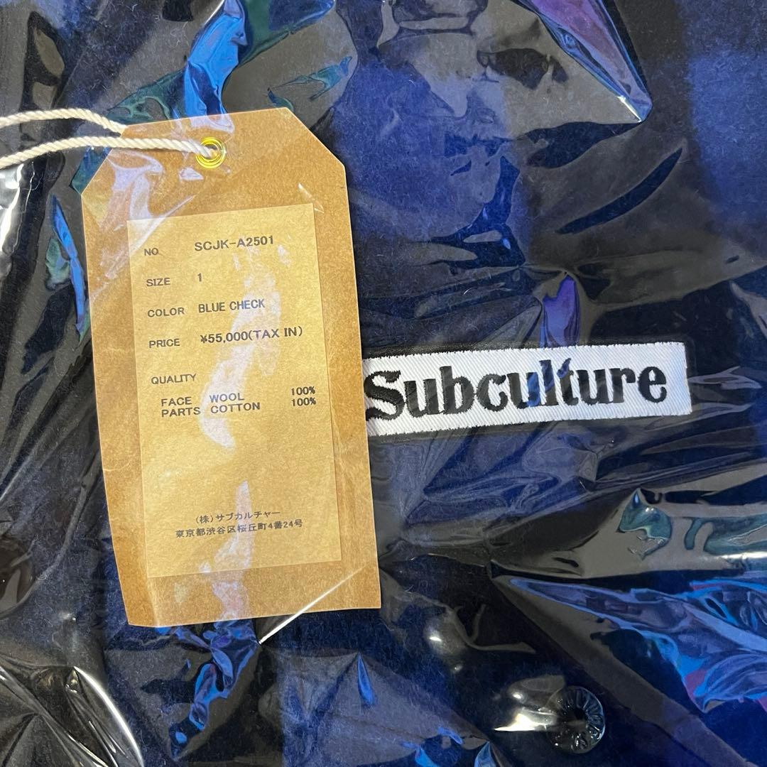 ジャケット・アウター subculture BUFFALO CHECK JACKET SIZE 1