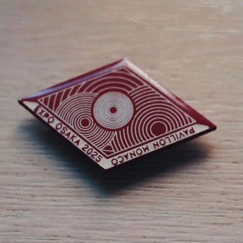 レア！EXPO OSAKA 2025 パビリオンモナコ ピンバッジ