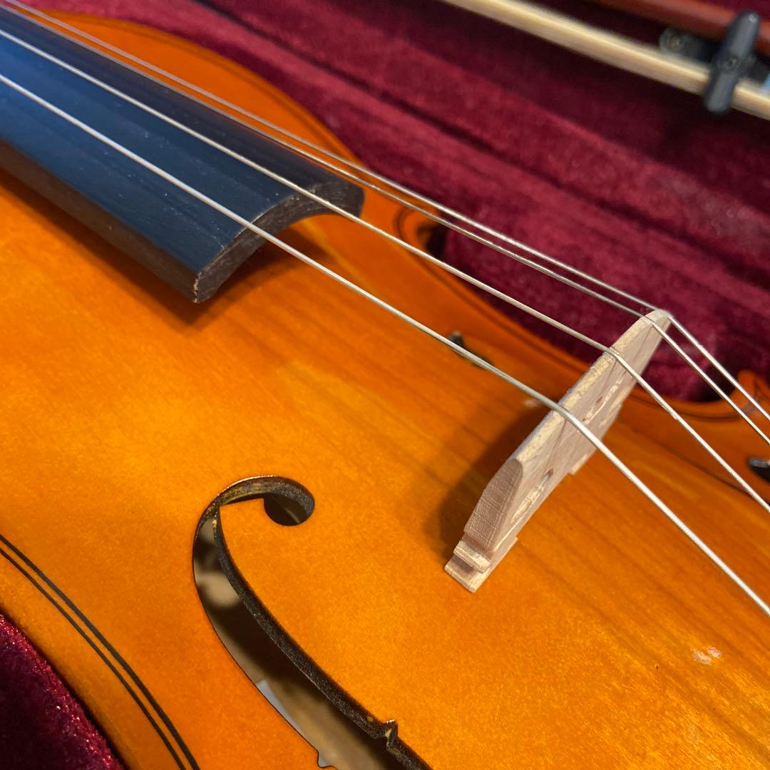 Primera PVA-80 ビオラ本体(弓、ケース付き)