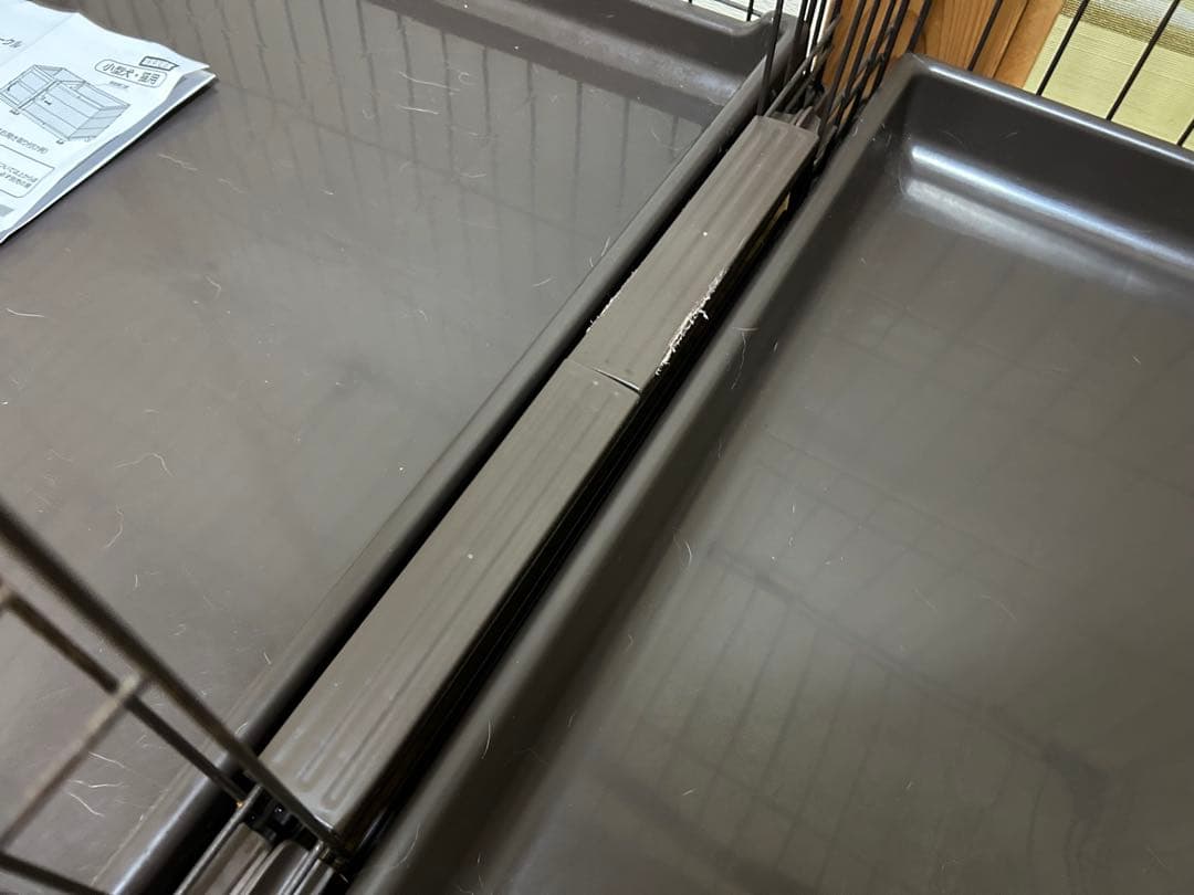 アイリスオーヤマ犬用ペットサークル 2つ連結可能PCS1400V