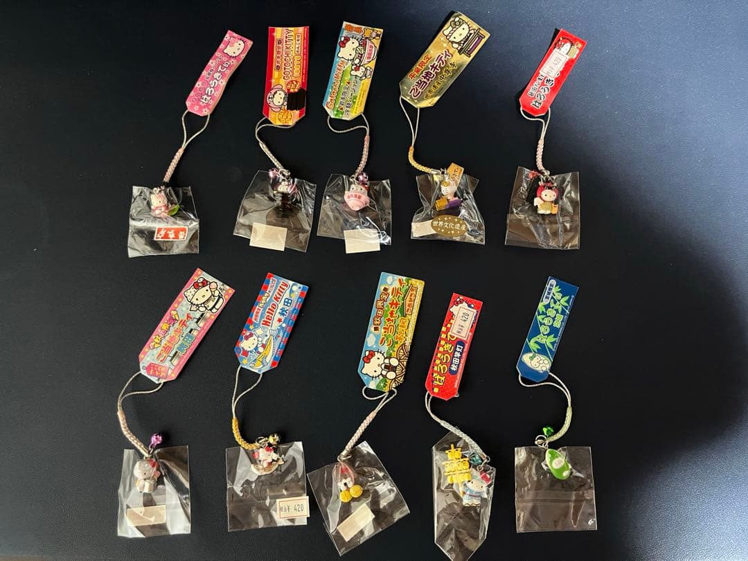 ご当地キティ　73個　根付まとめ売り（レアあり）