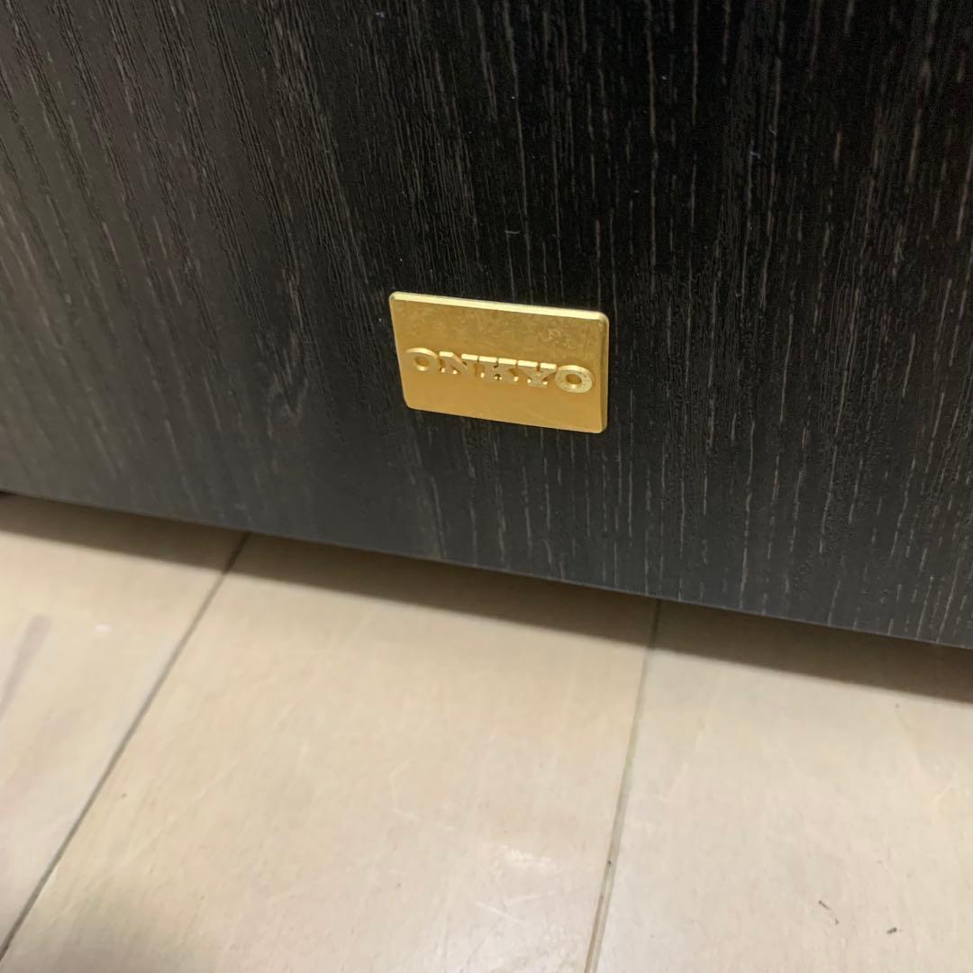 ONKYO デュアルドライブ アンプ内蔵 サブウーファー SKW-320