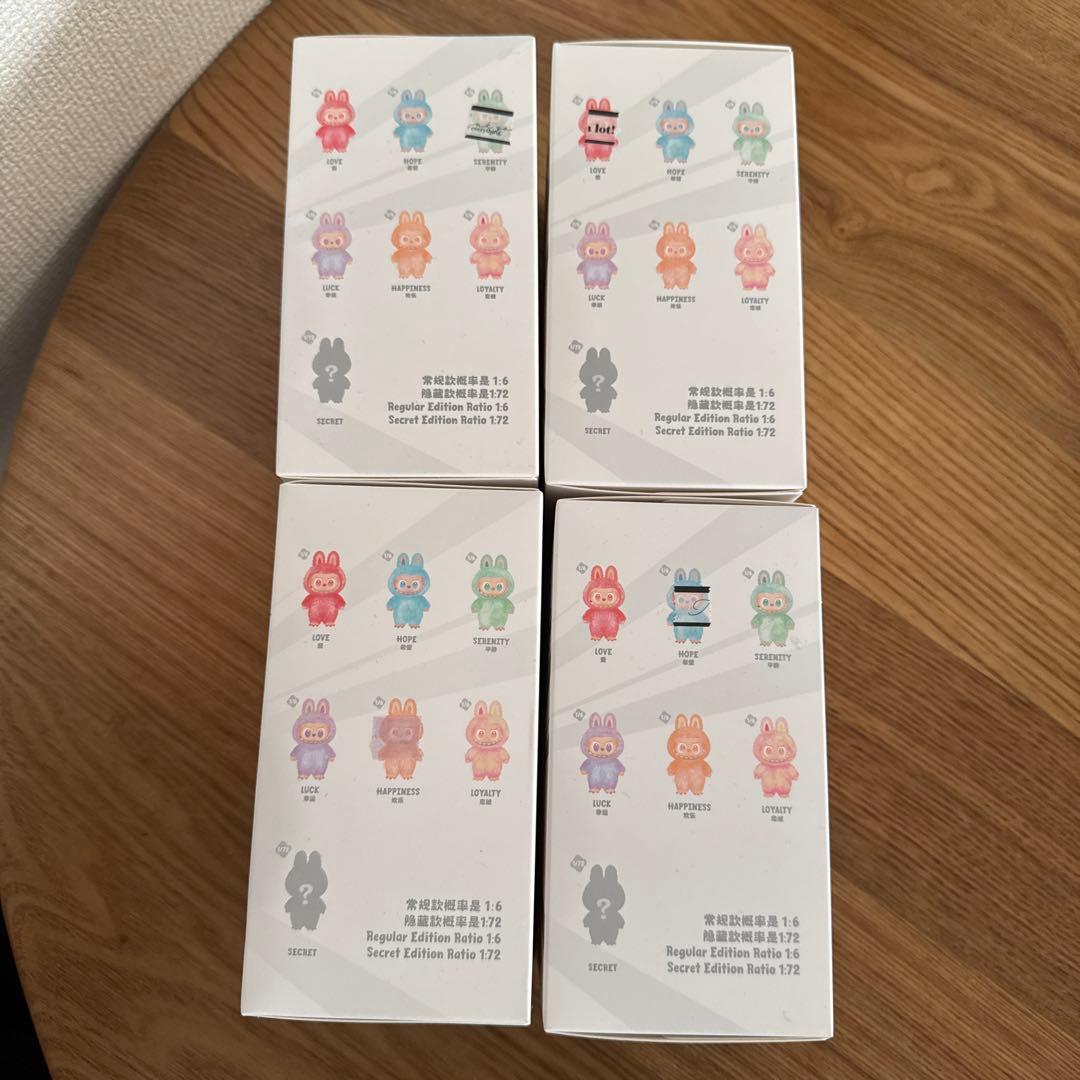 ◻︎新品未開封　POP MART ラブブエナジーマスコット　 4個セット