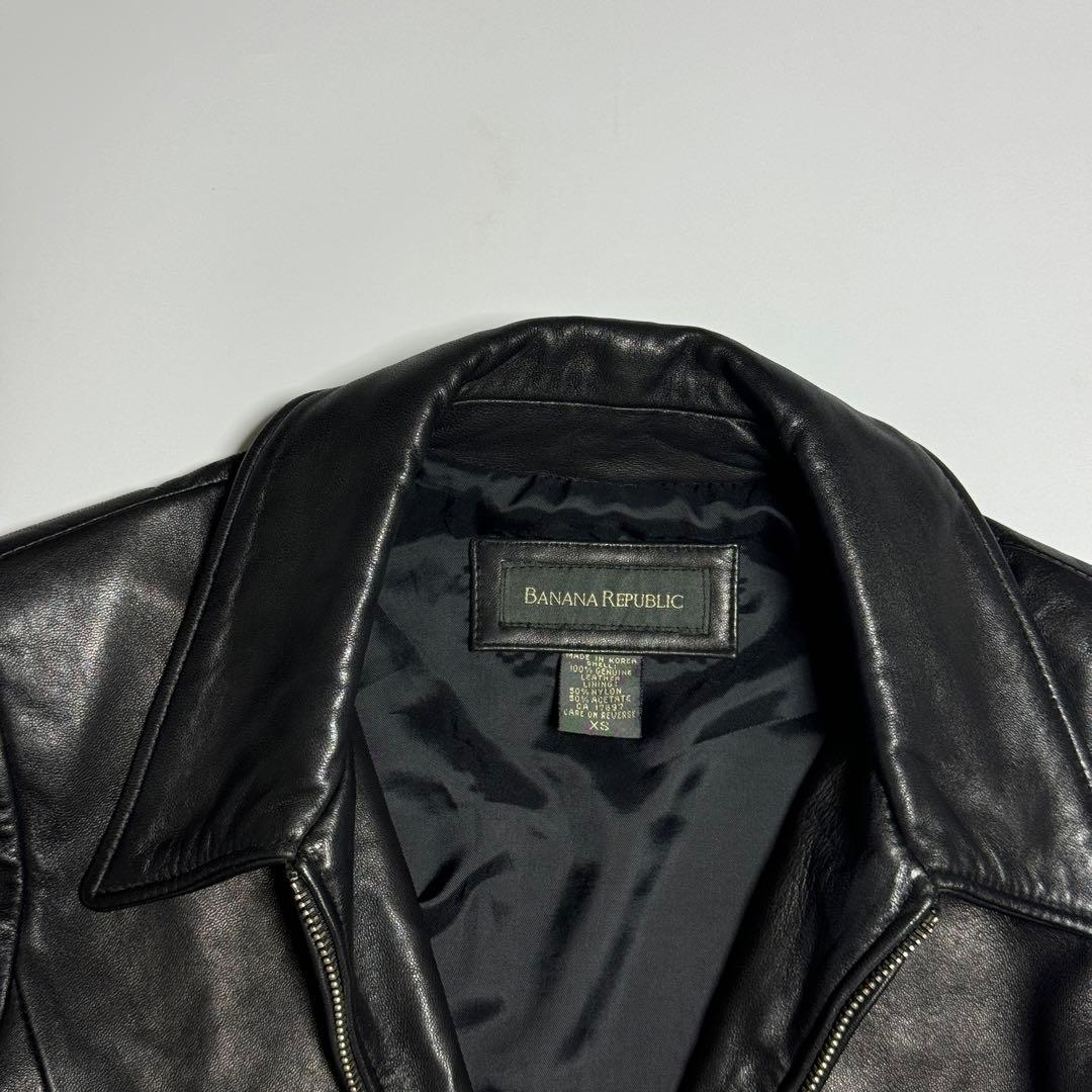 t*m様 BANANA REPUBLIC 90s 本革 シープ ラム レザー ジ