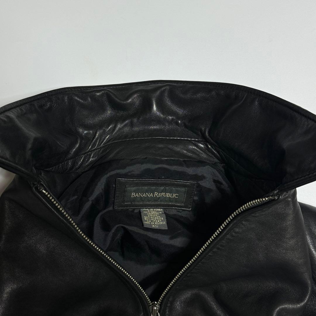 t*m様 BANANA REPUBLIC 90s 本革 シープ ラム レザー ジ