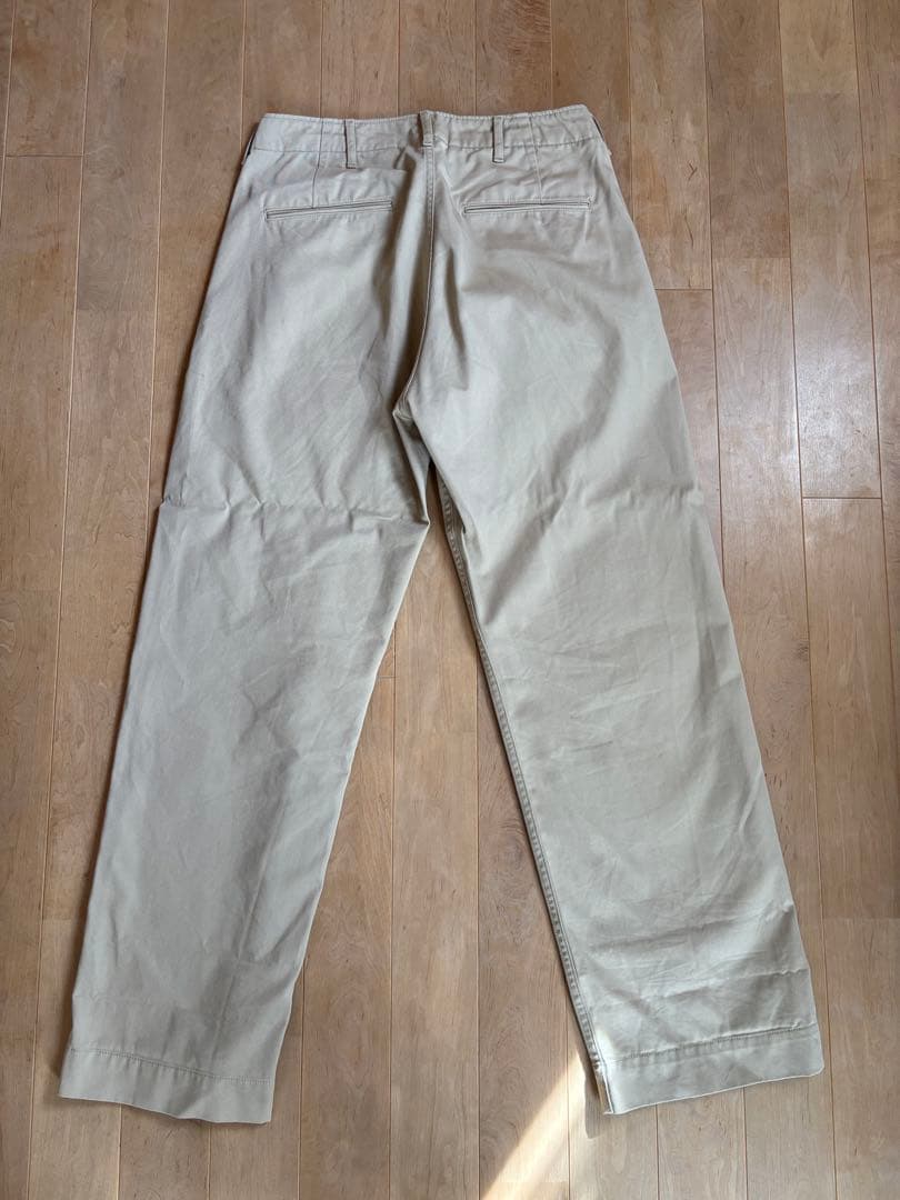 フルカウント　1201 U.S.Army Chino 41 1度着用