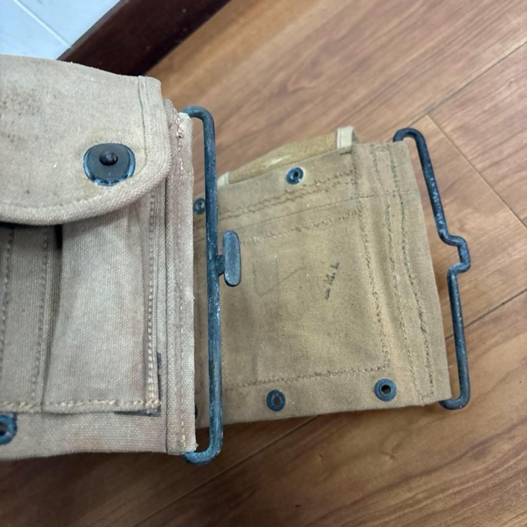 米軍　実物　WW1 WW2 M1918 BARガンナーベルト 送料無料
