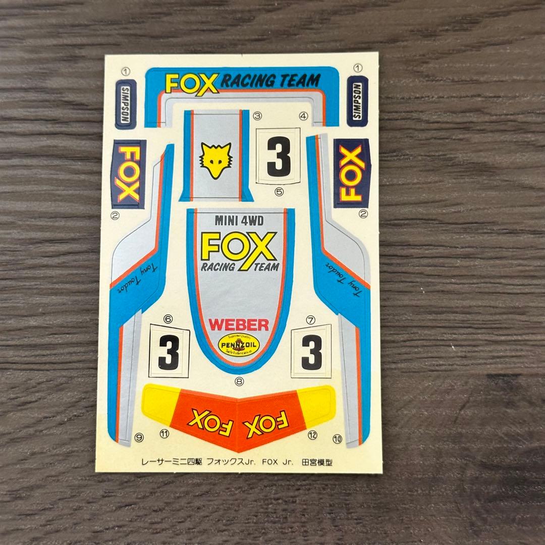 [G8159]ミニ四駆　フォックスJr. 初期　小鹿　タミヤ