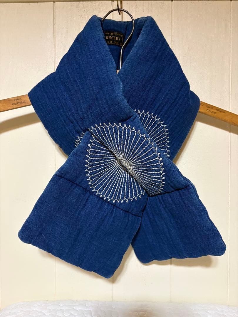 美品レア　キャピタル　刺子とレザーグローブ　手袋　襤褸　BORO サイズ3