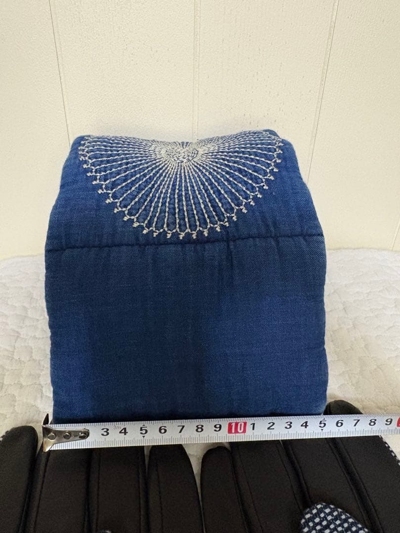 美品レア　キャピタル　刺子とレザーグローブ　手袋　襤褸　BORO サイズ3