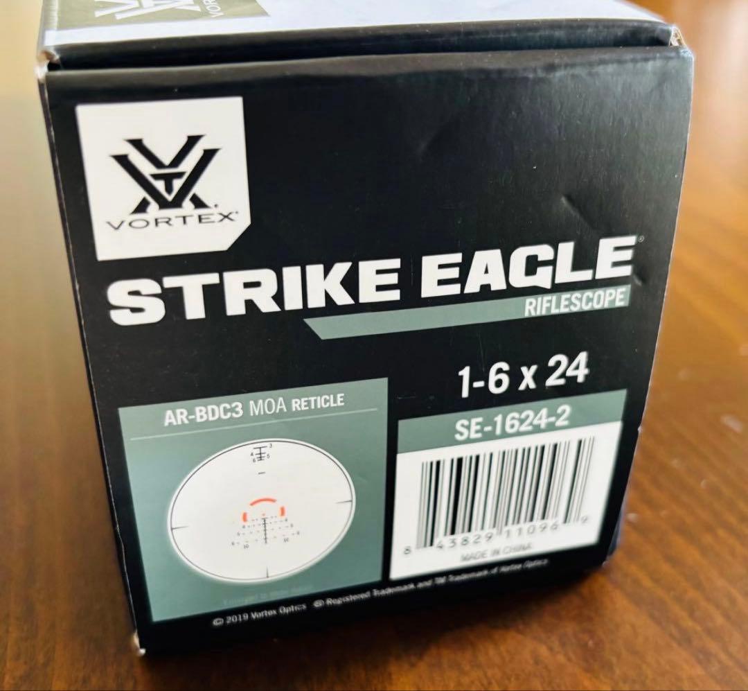 VORTEX スコープ STRIKE EAGLE 1-6X24 SFP 【新品】