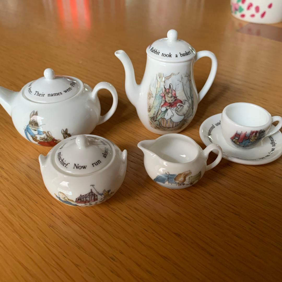ピーターラビット ミニチュアティーセット
