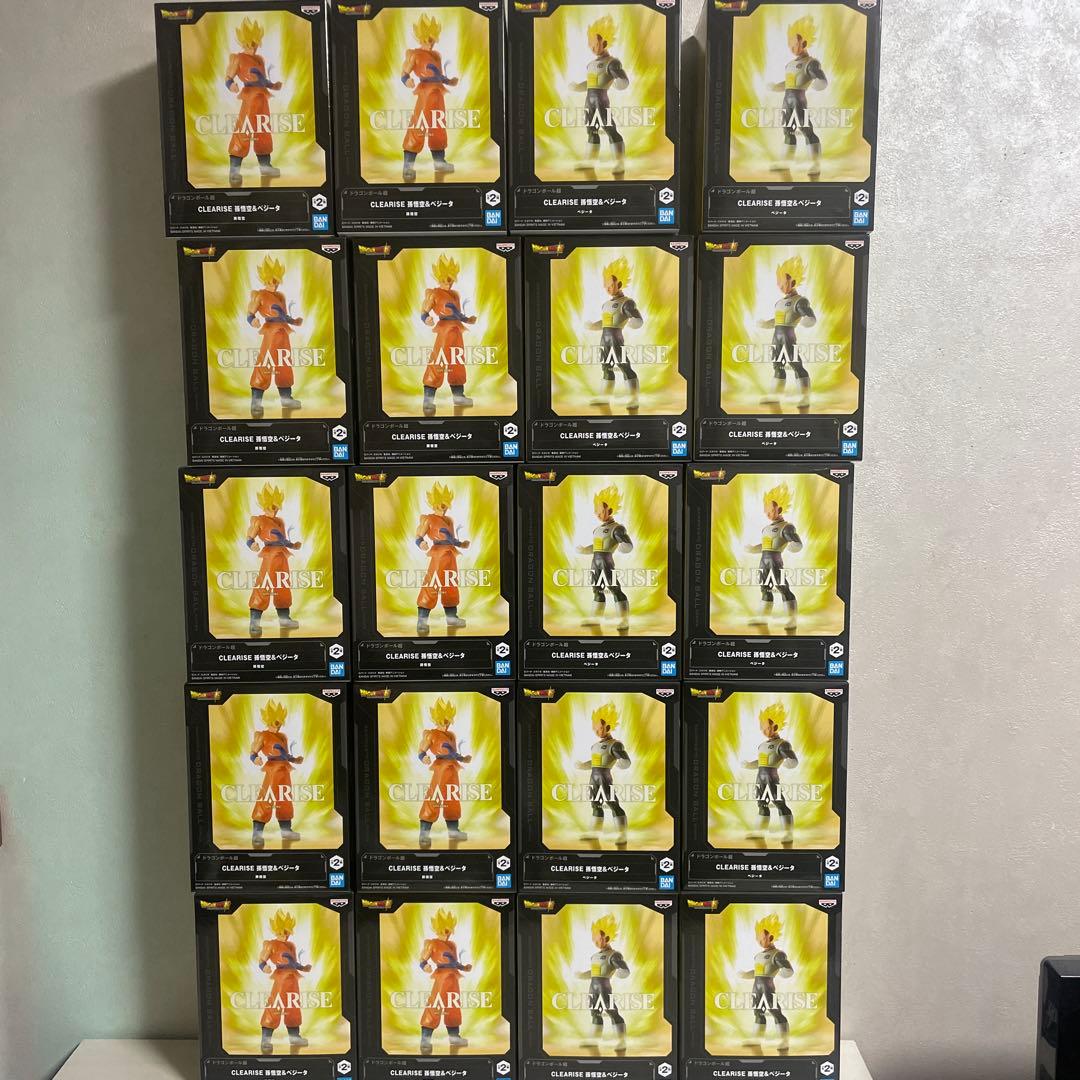ドラゴンボール超 孫悟空 & ベジータ フィギュア 20点セット
