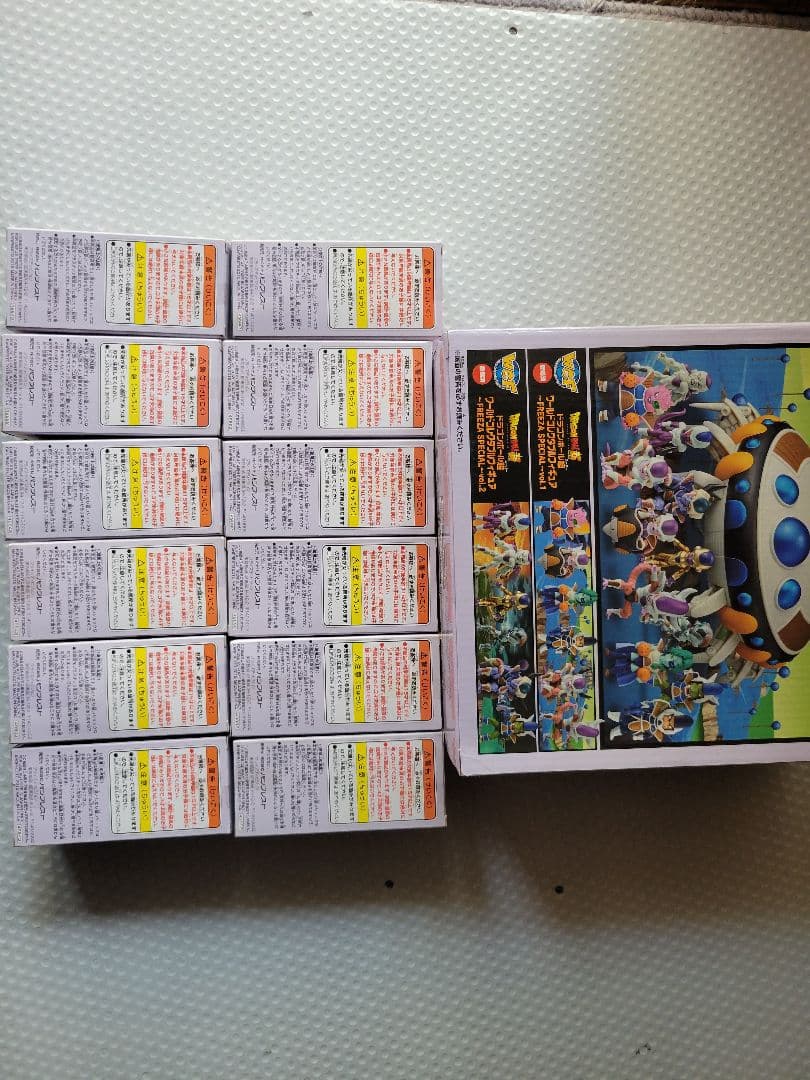 ドラゴンボール超 MG01 フリーザの宇宙船 ワールドコレクタブル　フルセット