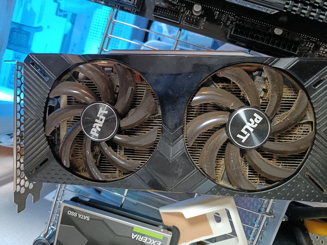 PALIT GeForce GTX 1660super デュアルファン